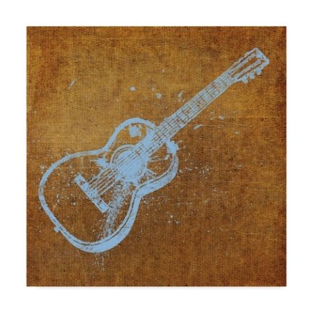 John W. Golden 'Acoustic Guitar' Canvas Art,35x35